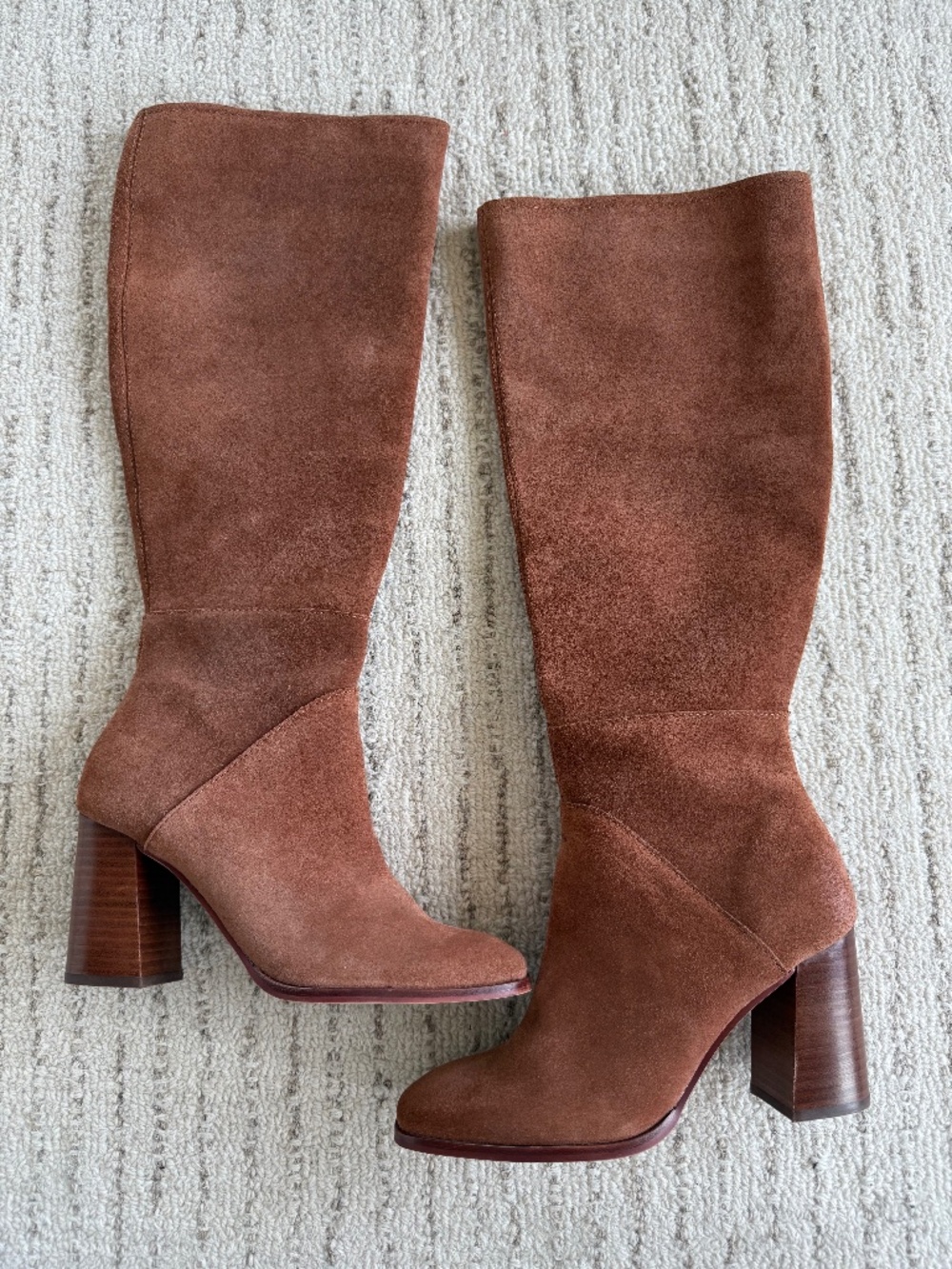 Dolce Vita Suede Block Heel Boot Size 7